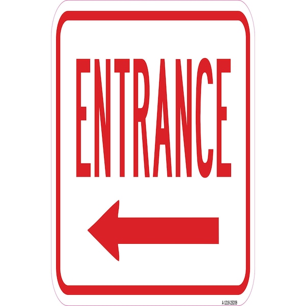 Signmission Safety Sign, 12 in Height, Aluminum, 25209 A-1218-25209 - main
